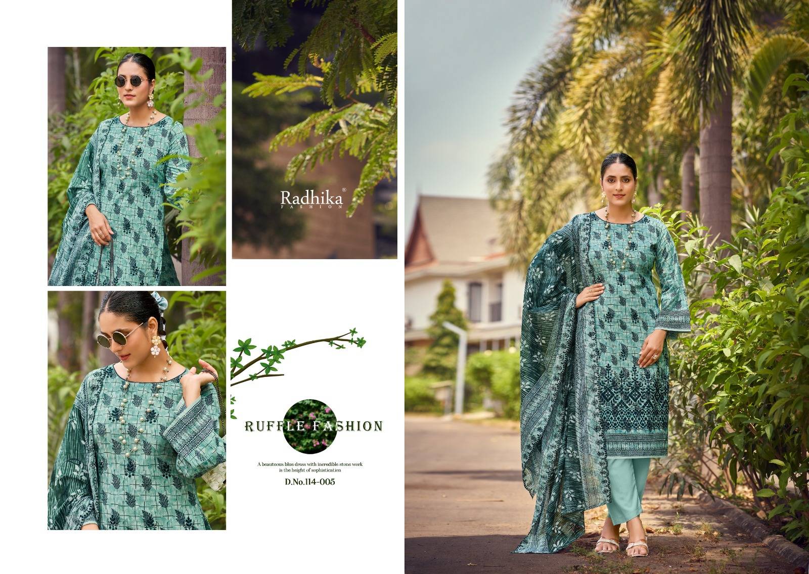 COCO BY Radhika fashion 01 To 06 Series Beautiful Festive Suits Colorful Stylish Fancy Casual Wear & Ethnic Wear PURE LAWN Dresses At Wholesale Price